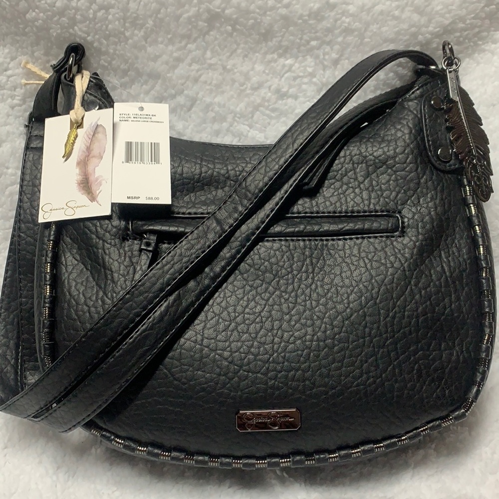 Jessica Simpson Black Hobo Bag NWT